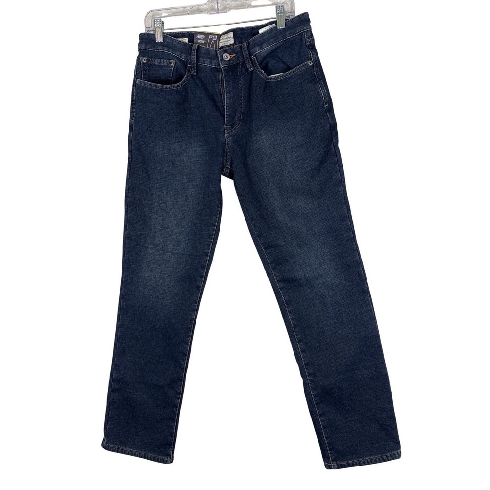 Weatherproof Vintage Dakota Mens Fleece Lined Jeans Dark Wash 32x32 NWT 1078078